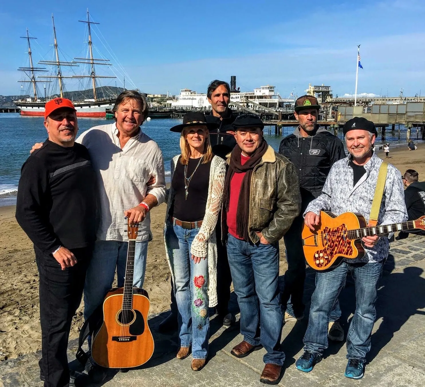 Band at hyde street pier